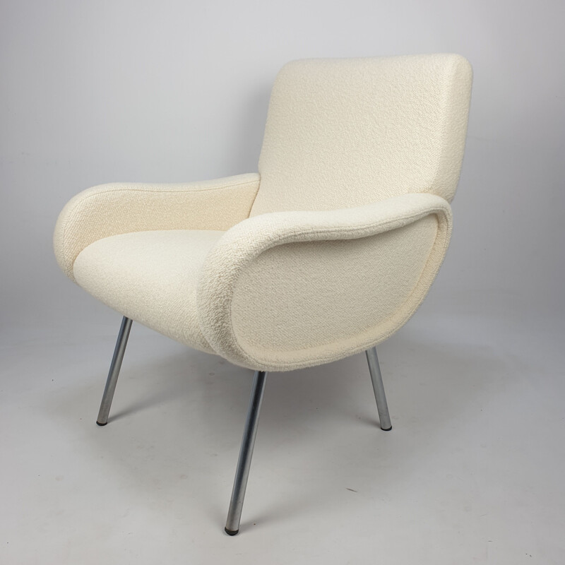 Marco Zanuso's vintage lady armchair by Arflex 1950