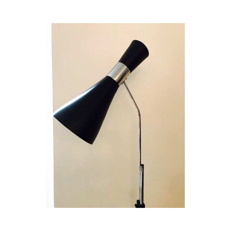 Vintage floor lamp Diabolo by Jo Hammerborg 1960