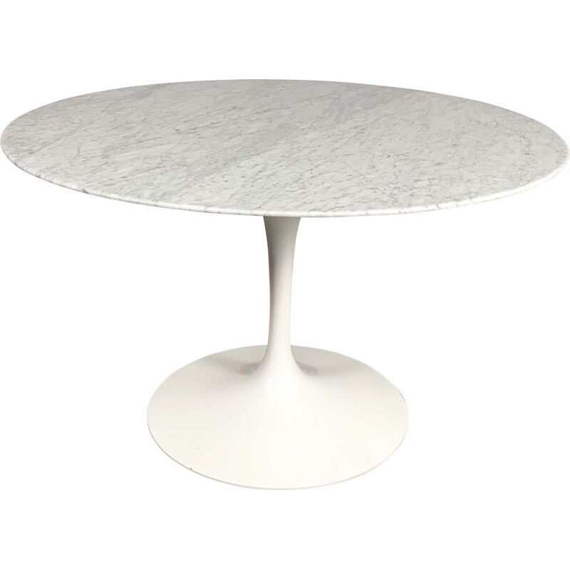 Vintage Marble Tulip Table by Eero Saarinen for Knoll, 2000s