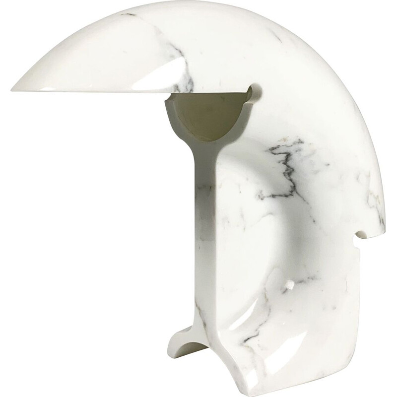 Vintage Biagio Marble Table Lamp by Tobia & Afra Scarpa for Flos, 1960s