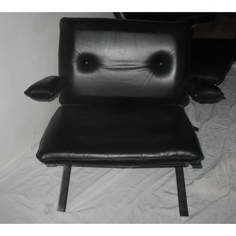 Paire de fauteuil vintage Jocker d'Olivier Mourgue 1960