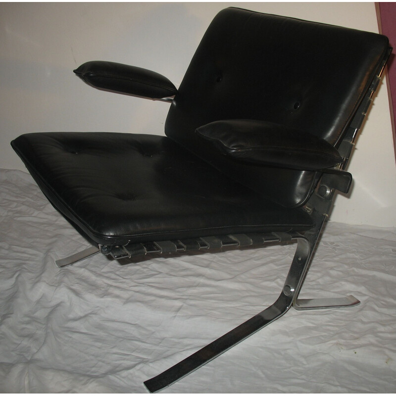 Paire de fauteuil vintage Jocker d'Olivier Mourgue 1960