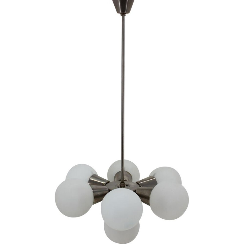 Mid-century chandelier by Kamenicky  Senov 1960s