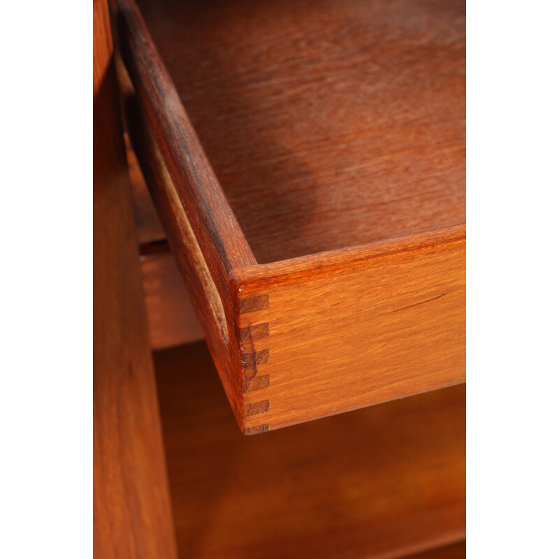 Søborg Scandinavian little storage cabinet in teak, P. HVIDT & O. MOLGAARD-NIELSEN - 1950s