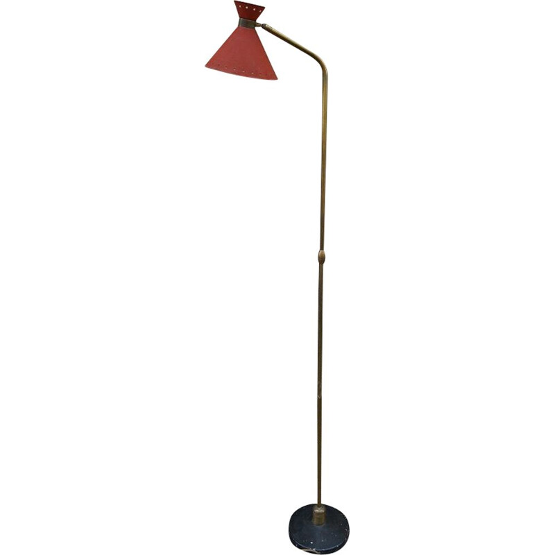 Vintage diabolo floor lamp Lunel 1950