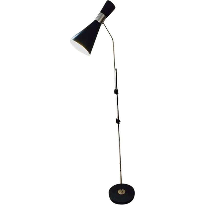 Vintage floor lamp Diabolo by Jo Hammerborg 1960