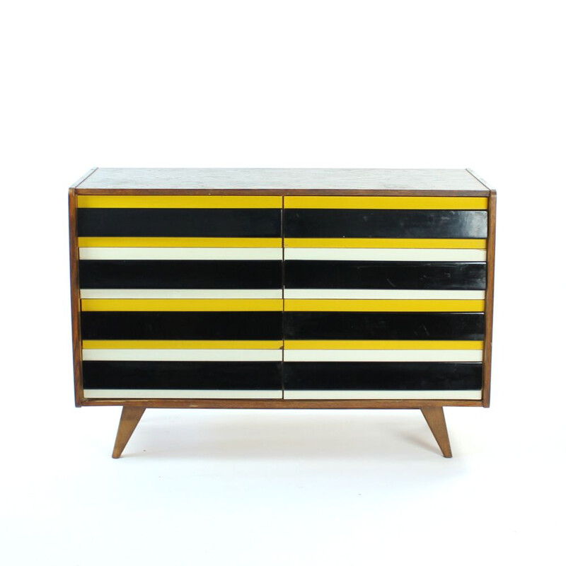 Vintage chest of drawers U 453 by Jiri Jiroutek, Interior Praha, Czechoslovakia 1960