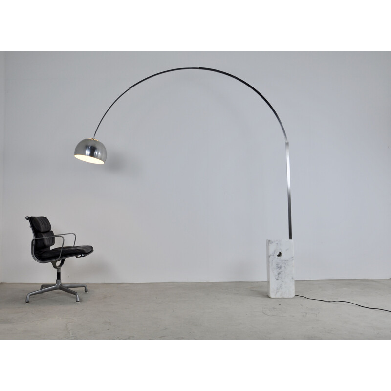 Vintage Arc floor lamp by Achille Castiglioni & Pier Giacomo for Flos, 1960s