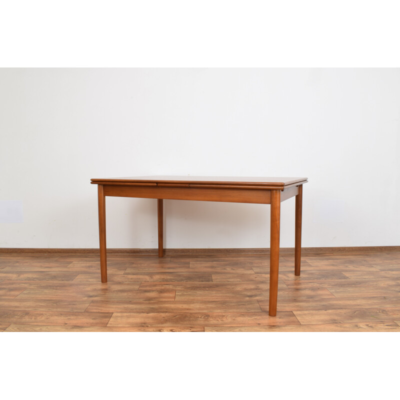 Mid-Century Teak Extendable Dining Table from A.M. Mobler, Danish 1960s