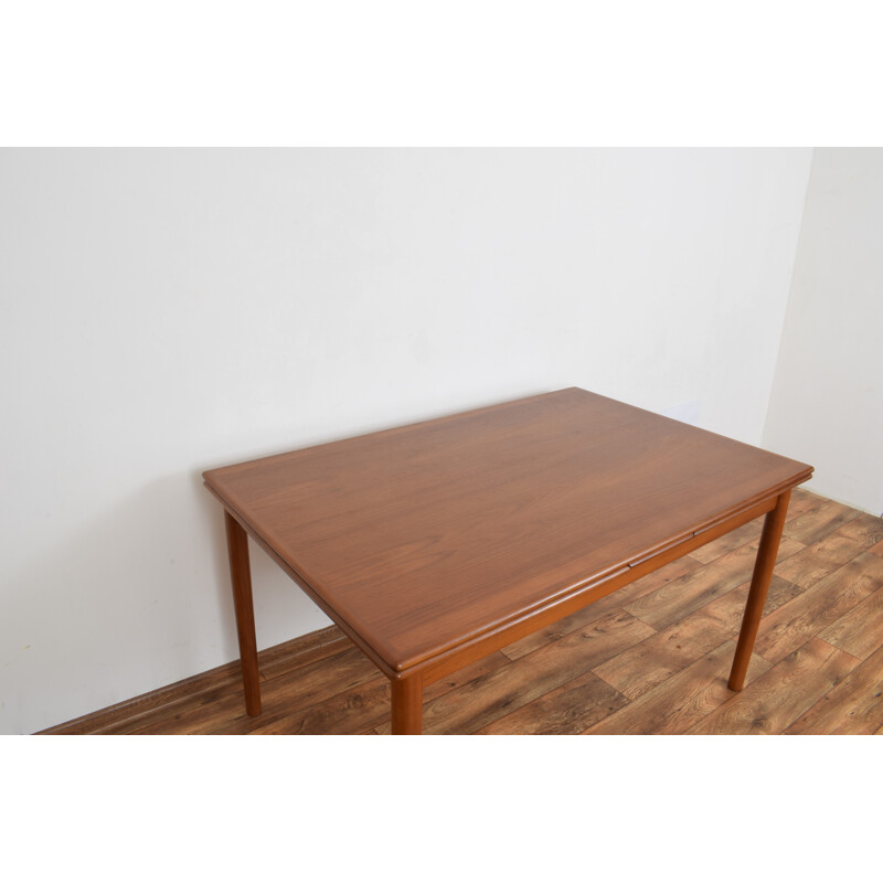 Mid-Century Teak Extendable Dining Table from A.M. Mobler, Danish 1960s