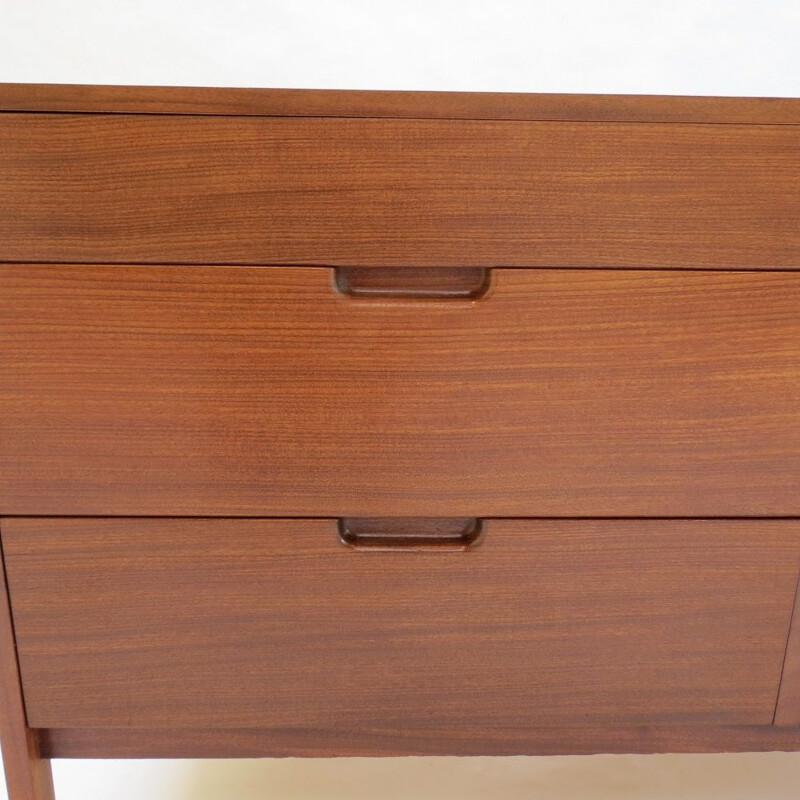 Vintage Afrormosia Chest of Drawers by Richard Hornby for Fyne Ladye 1960s