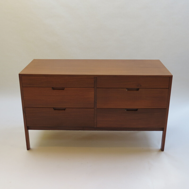 Vintage Afrormosia Chest of Drawers by Richard Hornby for Fyne Ladye 1960s