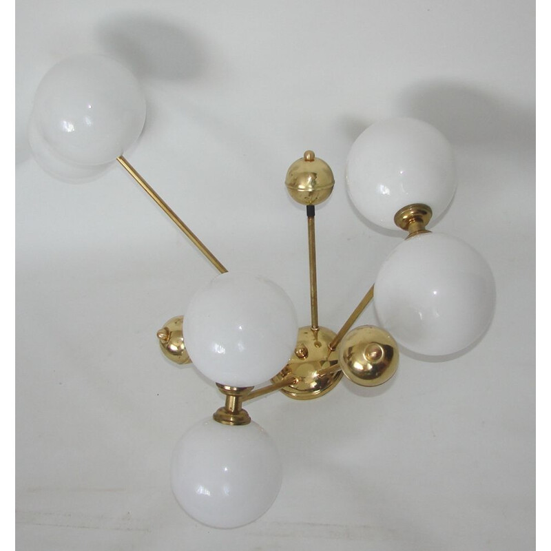 Vintage Stilnovo chandelier, 1960s