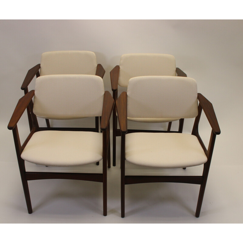 Set of 4 vintage  Arne Vodder dining room chairs Denmark