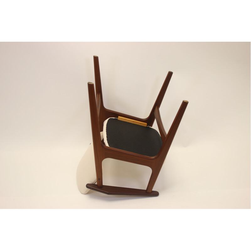Set von 4 Vintage-Stühlen Arne Vodder Dänemark