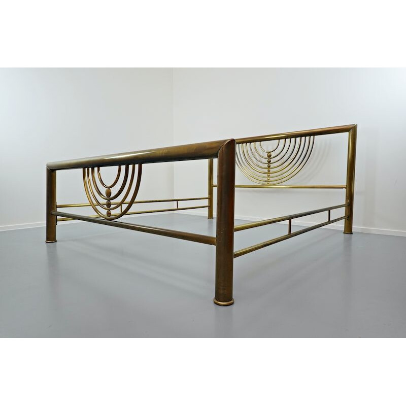 Vintage bed in Italian Brass