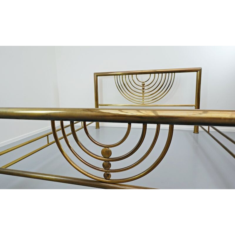 Vintage bed in Italian Brass