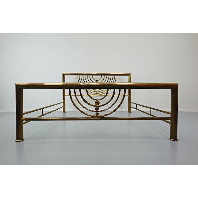 Vintage bed in Italian Brass