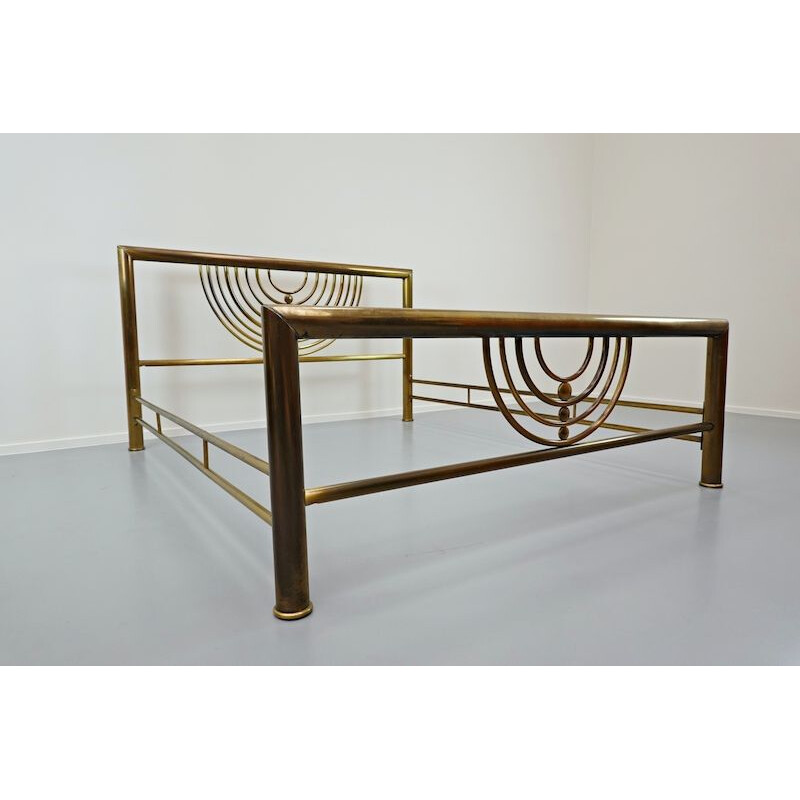 Vintage bed in Italian Brass