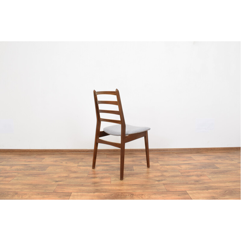 Set Of 4 Mid Century Teak Dining Chairs, Danish 1960s