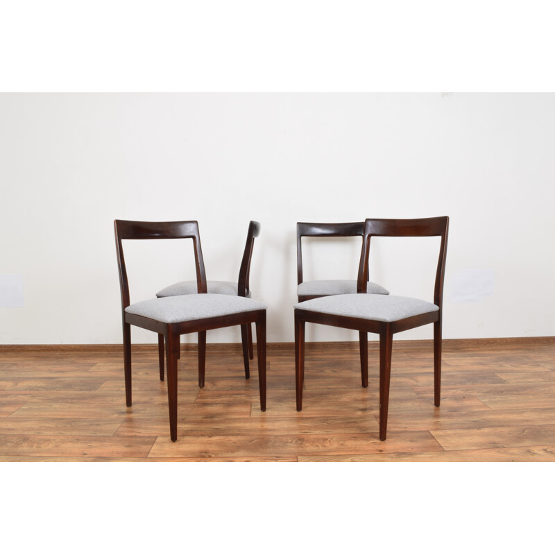 Set of 4 Mid-Century Dining Chairs from Lübke, 1960s