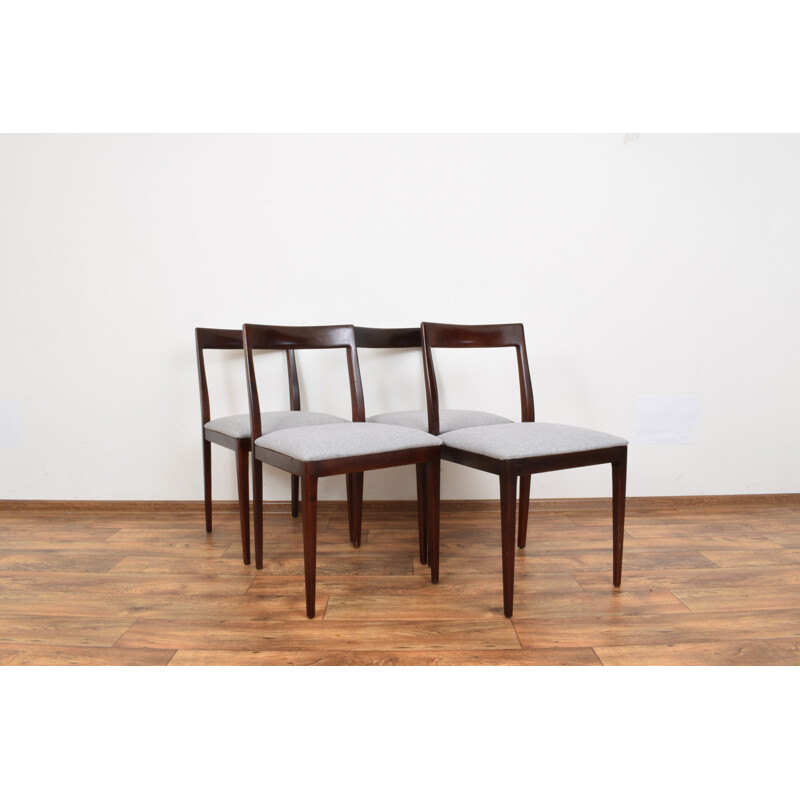 Set of 4 Mid-Century Dining Chairs from Lübke, 1960s