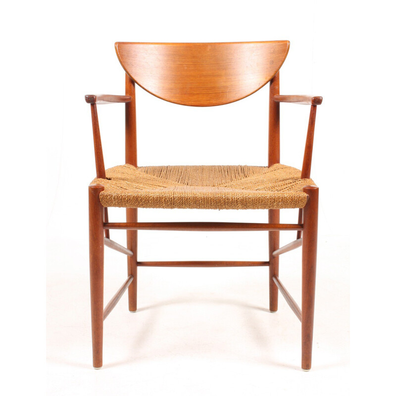 Set of four Scandinavian Søborg Furniture chairs in teak, P. HVIDT & O. MOLGAARD NIELSEN - 1950s