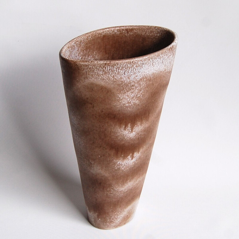 Vase vintage en céramique Antonio Lampecco