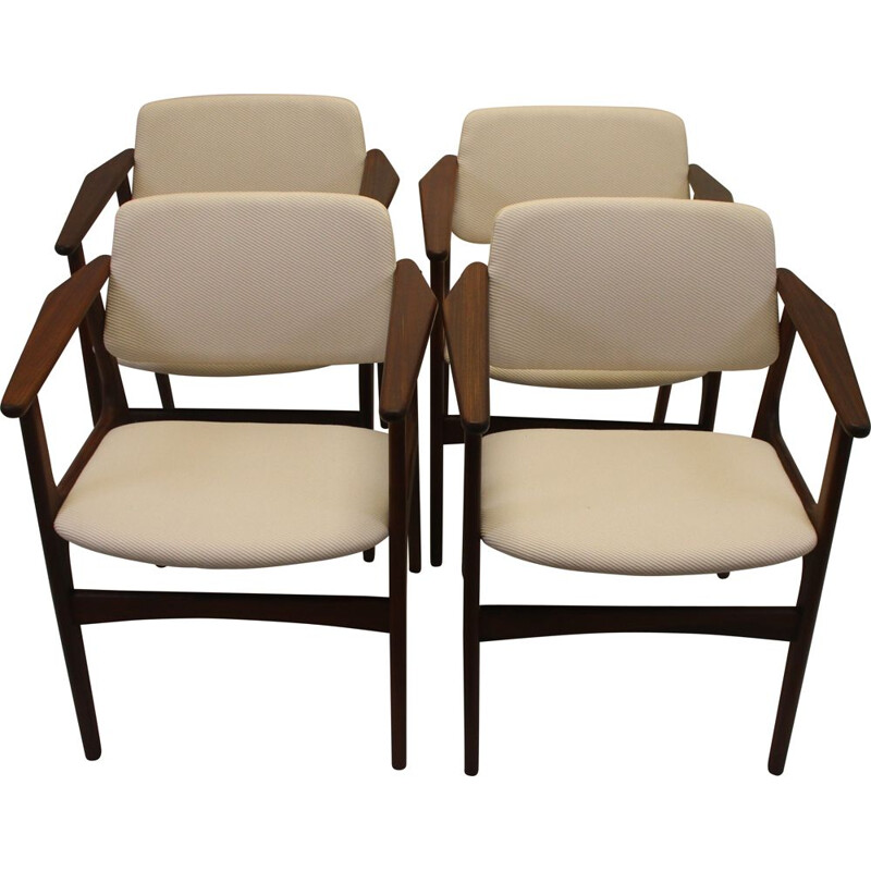 Set of 4 vintage  Arne Vodder dining room chairs Denmark