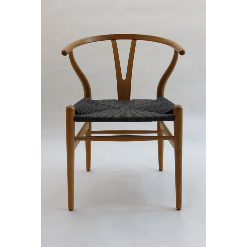 Set of 8 Carl Hansen "Wishbone" chairs, Hans WEGNER - 1950s