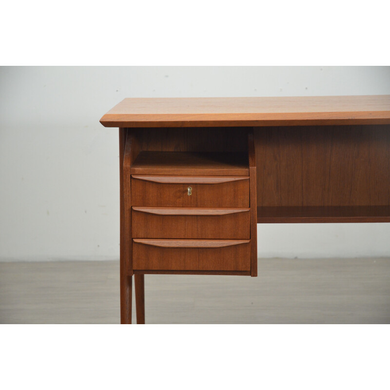 Mid Century Teak Desk by Tibergaard, 1960s