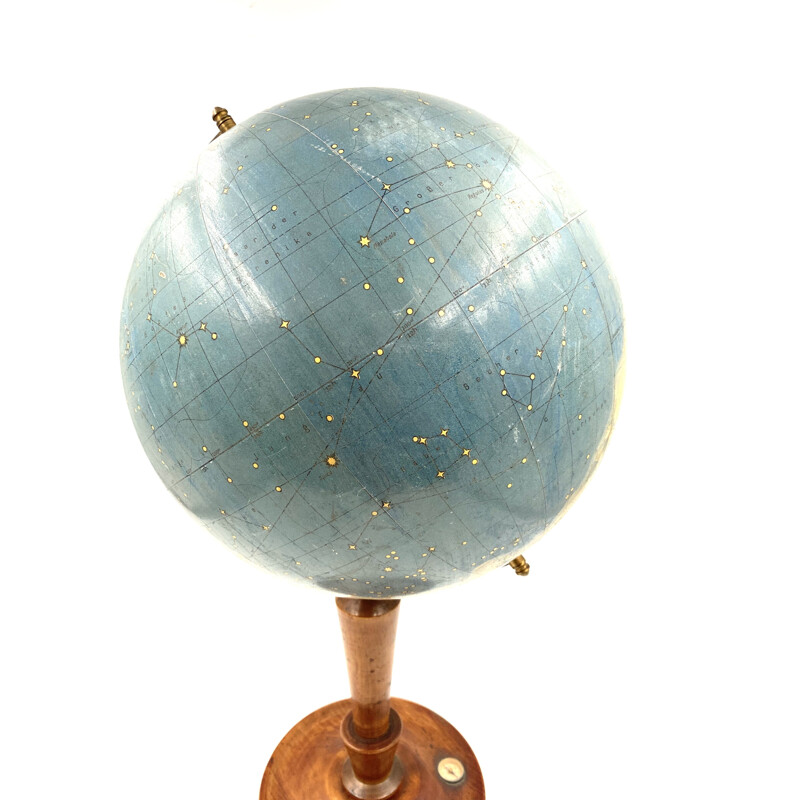 Vintage Celestial Globe, Prof. Johannes Riem, Columbus Verlag. Berlin 1930