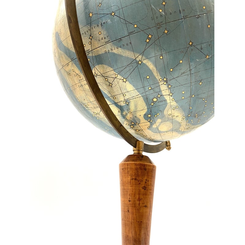 Vintage Celestial Globe, Prof. Johannes Riem, Columbus Verlag. Berlin 1930