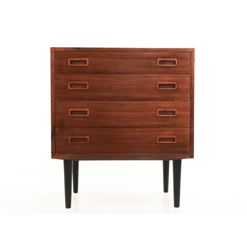 Vintage Hundevad Rosewood Chest of Drawers Danish 1970s