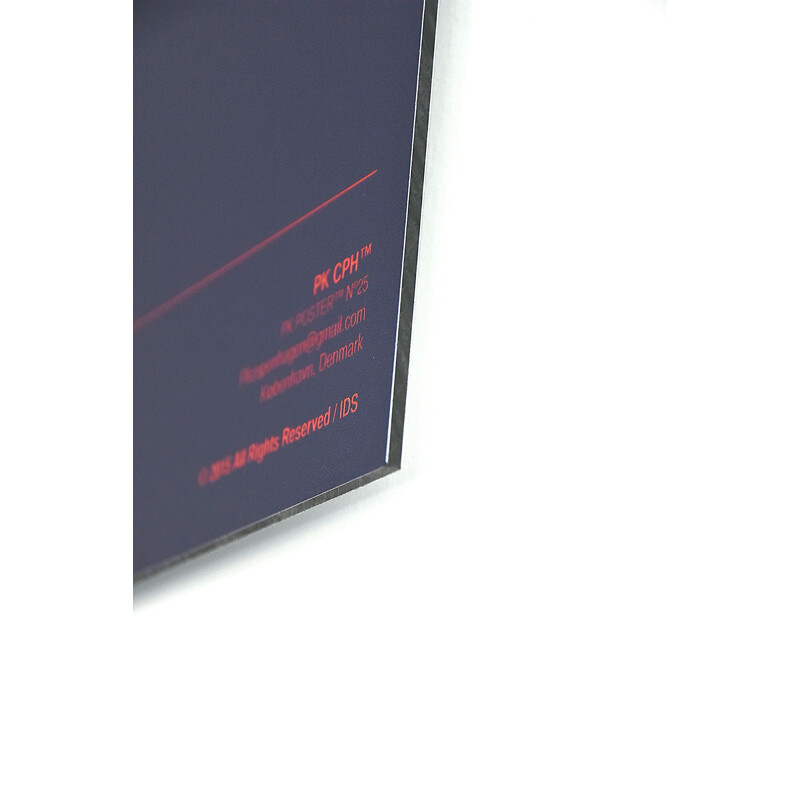 Stampata su Dibond PK25, sedia "Grand Prix" di Arne Jacobsen