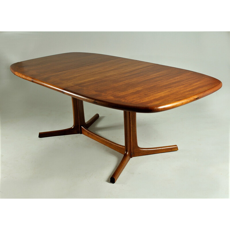 Vintage Extendable Teak Dining Table by Dyrlund, 1970s