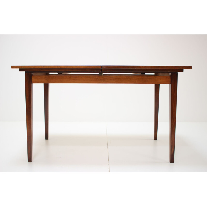 Mid-century extendable dining table, Czechoslovakia 1960