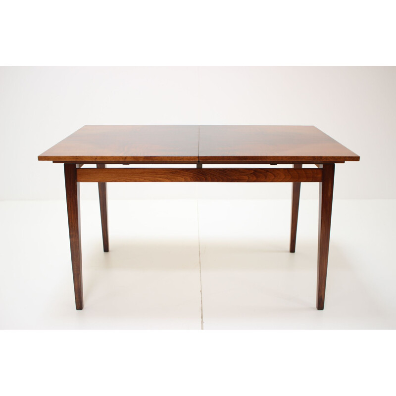 Mid-century extendable dining table, Czechoslovakia 1960