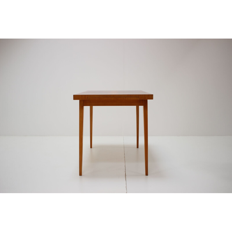 Mid-century extendable dining table, Czechoslovakia 1960