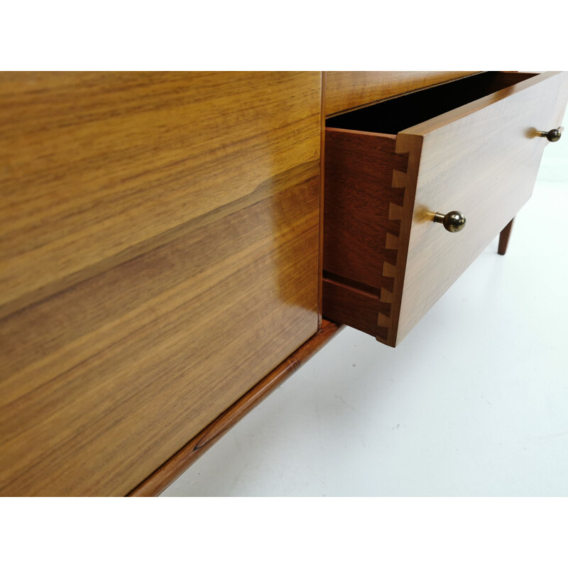 Vintage Walnut Sideboard Alfred Cox British