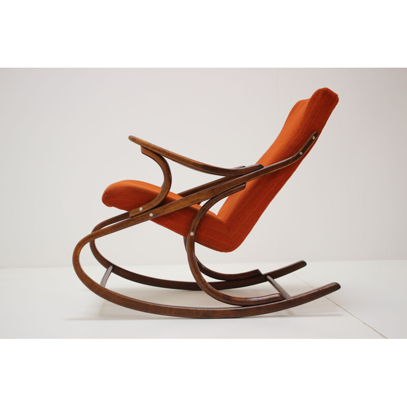 Vintage rocking chairs Czechoslovakia 1958