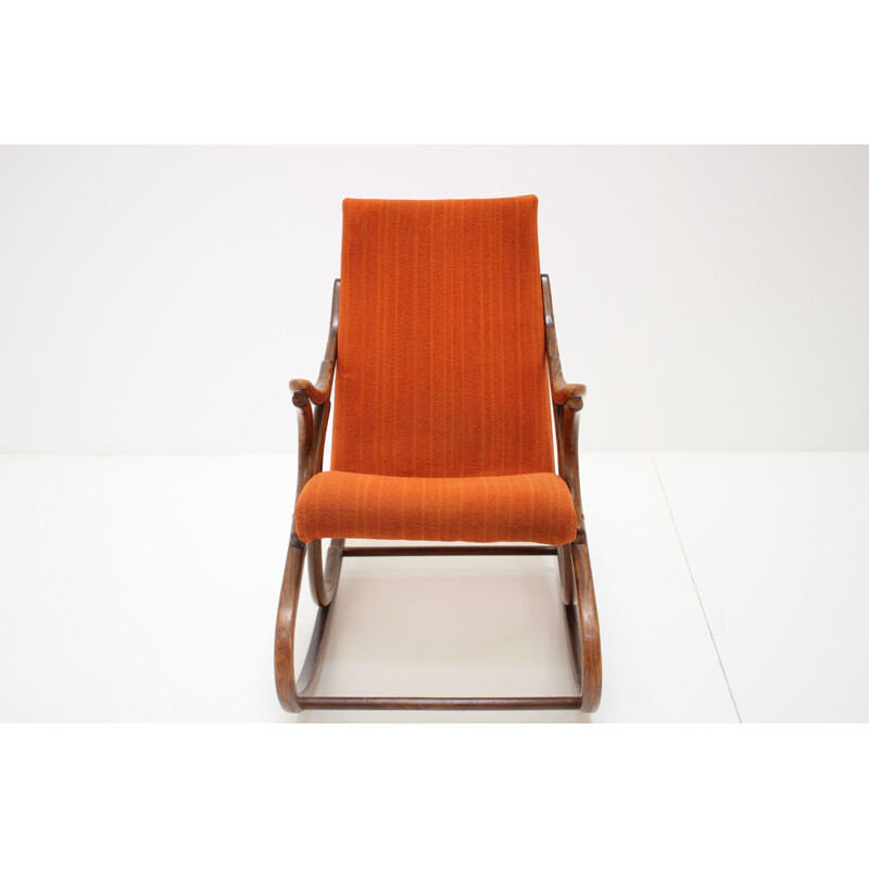 Vintage rocking chairs Czechoslovakia 1958