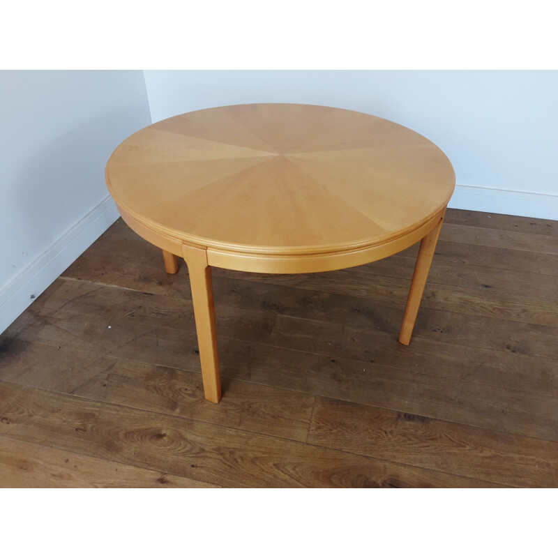 Mesa auxiliar vintage de Carl Malmsten, Suecia 1950