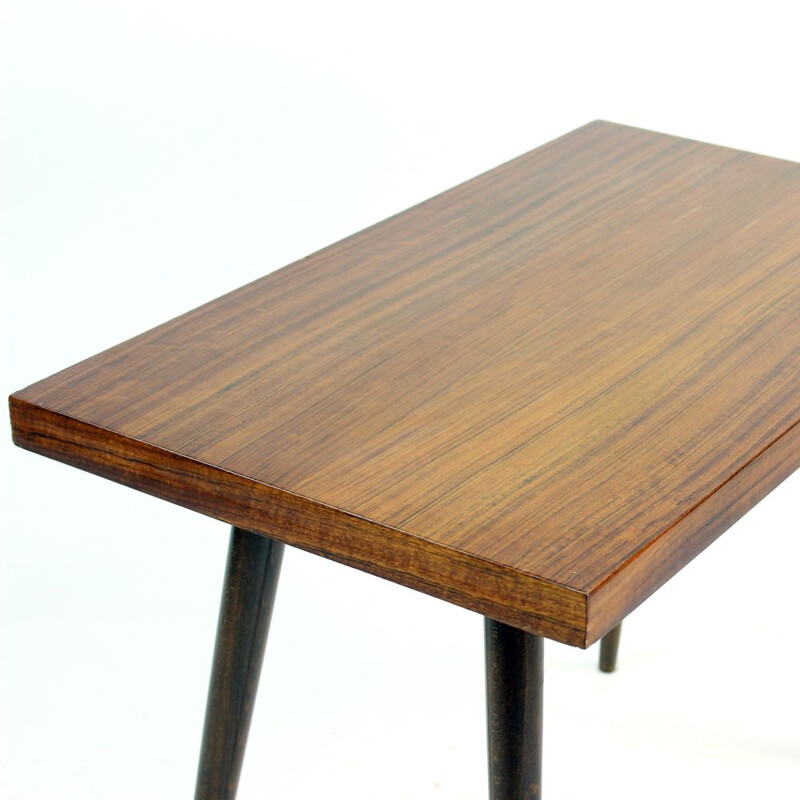 Vintage Coffee Table In Beech, Tatra, Czechoslovakia 1960s