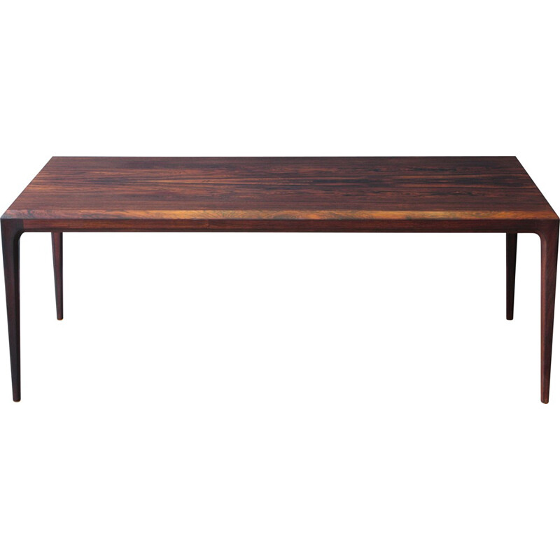 CFC Silkeborg rosewood coffee table, Johannes ANDERSEN - 1960s