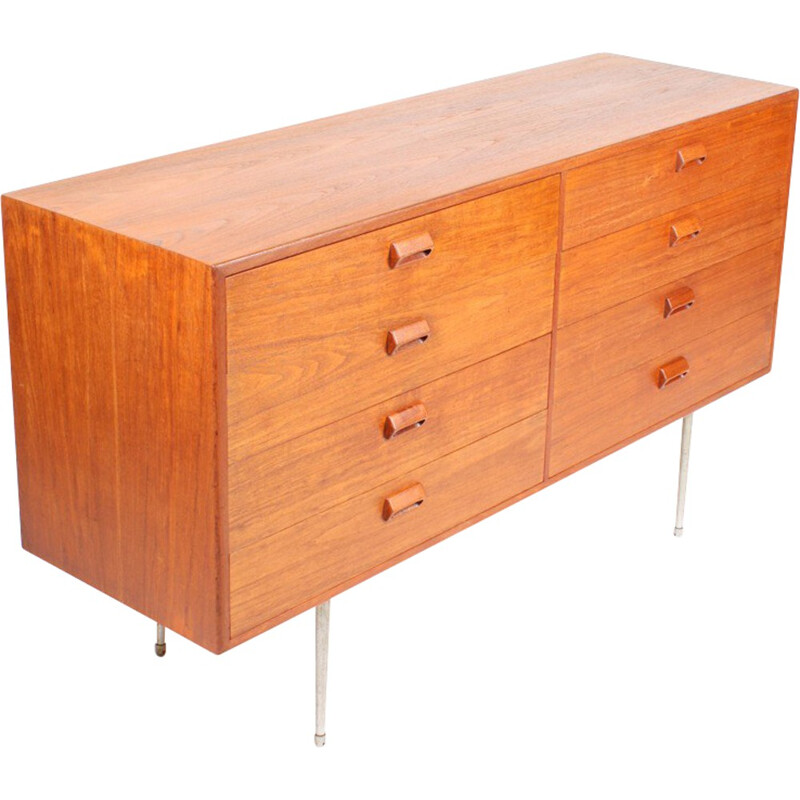 Søborg Møbler Scandinavian chest of drawers in teak, Børge MOGENSEN - 1950s