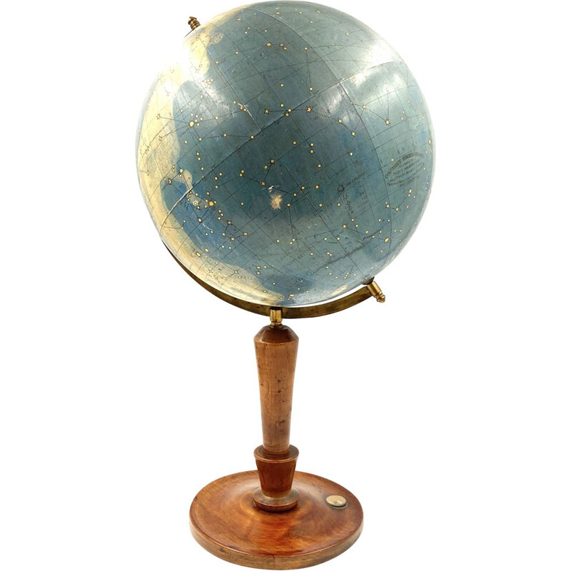 Vintage Celestial Globe, Prof. Johannes Riem, Columbus Verlag. Berlin 1930