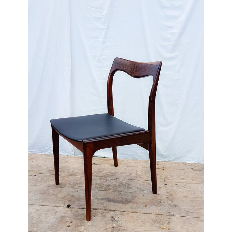 Set Of 4 vintage Rosewood Niels Moller Dining Chairs