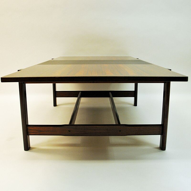 Mesa de centro vintage de palisandro de Torbjørn Afdal para Bruksbo, Noruega 1962