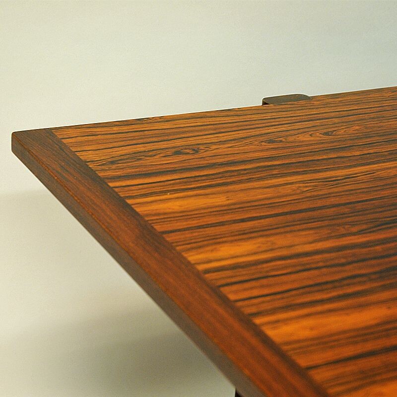 Vintage rosewood coffee table by Torbjørn Afdal for Bruksbo, Norway 1962